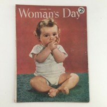 Woman&#39;s Day Magazine January 1946 Wedging Cut Block of Clay Feature No Label - £15.16 GBP