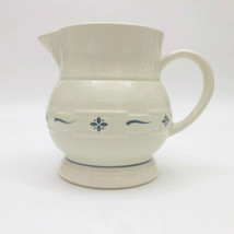 Longaberger Pottery Woven Pitcher Traditions 2 QT 1990 USA Handmade - £18.59 GBP