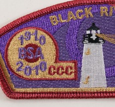 Vintage 1910 - 2010 Black River District CCC Boy Scout America BSA Camp Patch - £9.34 GBP