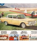 1962 Rambler Classic Six 400 Sedan Advertisement Automobilia Airplane HM2M - $548.16 MXN