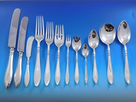 Portsmouth by Gorham Sterling Silver Flatware Set for 12 Service 144 pcs Dinner - £8,309.30 GBP