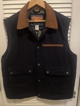Cripple Creek Men’s XL Wool Snap Vest Jacket Coat Western Cowboy - $49.99