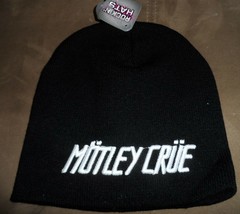 Motley Crue - Brodé Bonnet Tout Neuf &amp; Never Worn - £11.07 GBP