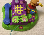Tiger Electronics WINNIE THE POOH Learning Phone: Harder to Find, Tested... - $31.68