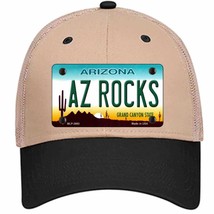 Az Rocks Novelty Khaki Mesh License Plate Hat - £23.17 GBP
