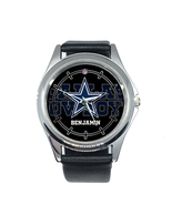 Dallas Cowboys custom personalized name wrist watch gift - £23.59 GBP