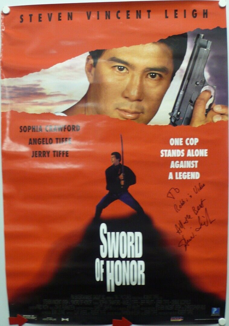 Primary image for SWORD OF HONOR Movie Poster made in 1994