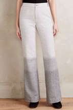 NWT ANTHROPOLOGIE OMBRE FLARE TROUSER PANTS by ELEVENSES 2, 6, 8 - £27.96 GBP
