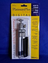 Mini D Tripod Platinum Plus by Sunpak Sealed Free Pouch 620-120BB  - $18.69