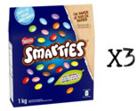 Nestle Smarties Candy covered chocolates Canadian Canada FRESH 1kg 2.2lb... - £78.21 GBP