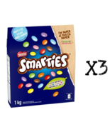 Nestle Smarties Candy covered chocolates Canadian Canada FRESH 1kg 2.2lb... - £77.84 GBP