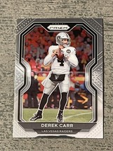 2020 Panini Prizm Silver Prizm Derek Carr #132 LV RAIDERS NFL Football - £2.35 GBP