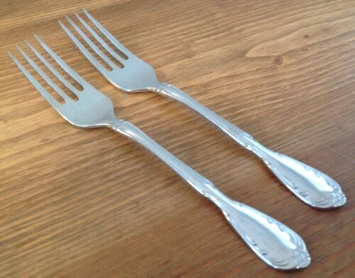 Noritake Serenade 2 Salad Forks 18-8 Stainless Glossy Japan Vintage I HAVE MORE - $14.01