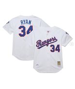 Legend HOF Nolan Ryan #34 Men&#39;s Replica Throw Back Rangers Jersey - All ... - €43,41 EUR