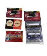 New Blank Cassette Tape lot Sealed in Factory Package plus old Sony Orig... - £8.88 GBP