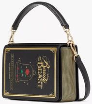 Kate Spade Disney X 3D Book Crossbody Bag Black Leather KE564 NWT $429 Retail - £134.49 GBP