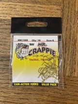 Mr. Crappie MC38B Can Action Hook Size 6-1pk of 16 Hooks-BRAND NEW-SHIPS... - £6.88 GBP