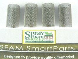 Spray Foam 80 mesh filters 50 pc fits Graco Fusion Air Purge AP guns 246... - £57.24 GBP
