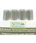 Spray Foam 80 mesh filters 50 pc fits Graco Fusion Air Purge AP guns 246... - £57.49 GBP