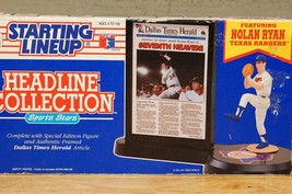 Starting Lineup Headline Collection Sports Stars #78413 Nolan Ryan Texas Rangers - £14.80 GBP