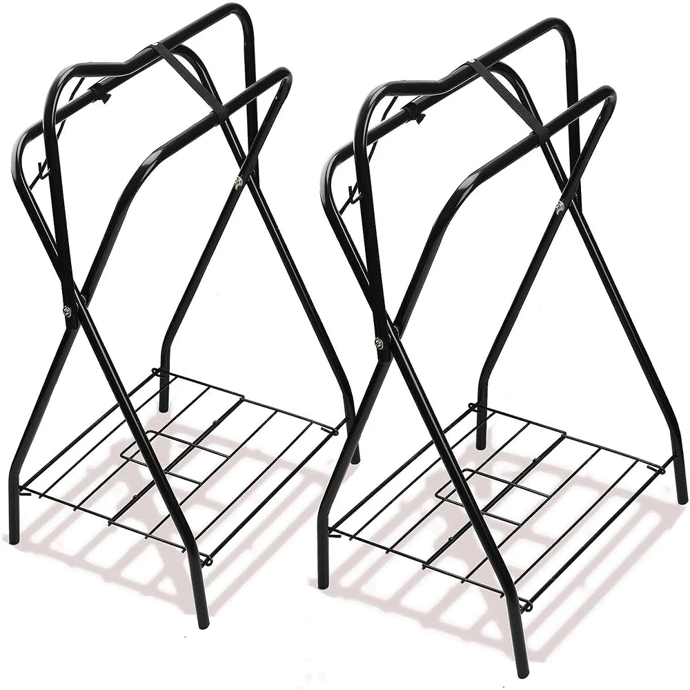 2 Pack  Rack Portable Folding   Stand for English and Western s - £243.80 GBP