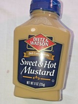 Dietz &amp; Watson 2 Bottles Sweet &amp; Hot Mustard Philly Favorite Deli Comple... - $18.99