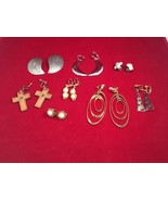 Lot Of 8 Pr Clip Earrings - $7.92