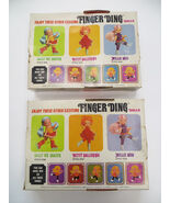 Remco Finger Ding Doll Boxes Lot of 2 1960s Sally Ice Skater Betty Balle... - $20.00