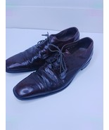 Stacy Adams Amori Leather All Over Ostrich Texture Dress Shoes Men&#39;s Siz... - $464.66 MXN
