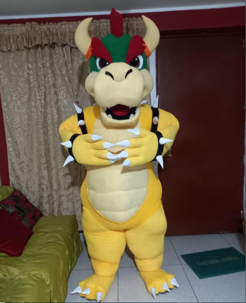 Primary image for New Bowser 2 Character Mascot Costume Cosplay Party Event Botarga Halloween chri