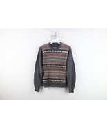 Vintage 70s Streetwear Boys Size Large Rainbow Fair Isle Knit Crewneck S... - $989.95 MXN