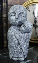Japanese Buddha Jizo Bosatsu Monk Cradling A Baby Figurine Protector Of ... - $17.99