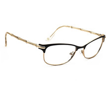 Gucci Eyeglasses GG 4277 4Z6 Black&amp;Gold Cat Eye Metal Frame Italy 53[]16 140 - £179.32 GBP