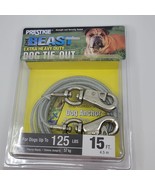 Prestige The Beast Extra Heavy Duty Dog Tie Out. 15ft up to 125 lbs New - $39.74 CAD