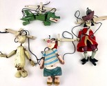 Vintage Lot of 4 Disney&#39;s Magic Puppets Marionettes - Some strings not a... - $79.19