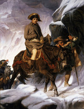 Paul Delaroche - Napoleon Crossing the Alps Oil Painting Giclee Print Canvas - £6.80 GBP+