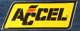 Vtg Accel Racing Nascar Gas Oil Decal Sticker 8 1/2&quot; NHRA NOS Ignition 919A - $14.46