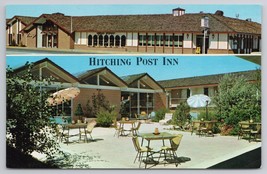 Hitching Post Inn Motor Hotel And Restaurant Cheyenne Wyoming Vintage Postcard - £11.15 GBP