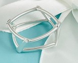 Size 7.5 Tiffany Frank Gehry Torque Ring Open Cutout Square Mens Unisex - £360.07 GBP