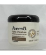 Aveeno Tone + Texture Renewing Night Creme Exfoliates &amp; Moisturizes - £7.94 GBP