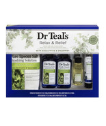 Dr. Teal&#39;s Bath and Body Regimen Relax &amp; Relief Gift Set: Eucalyptus &amp; S... - £19.02 GBP
