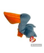 Ty Beanie Babies SCOOP The Pelican Plush Toy *Rare *Vintage With Swing Tag - $8.74