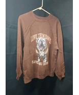 1970s 1980s LOVE THEM DAWGS Cleveland Browns Sweatshirt Mens L Football ... - $813.36 MXN