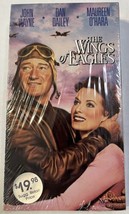 The Wings Of Eagles (Vhs 1990) Tape John Wayne Navy Wwii Color 1957 New Sealed - £6.99 GBP