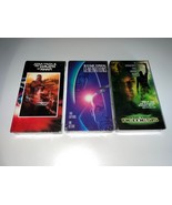 Lot of 3 SEALED Star Trek VHS - II Wrath Of Khan, Generations &amp; Nemesis - £23.64 GBP