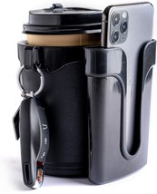 Yoyoapple Black Bike Drink Beer Holder Cup Holder Handlebar With Cell Phone Keys - £33.53 GBP
