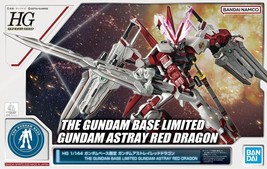 Hg P-BANDAI The Gundam Base Limited Gundam Astray Red Dragon - 1/144 Scale - Nib - $67.15
