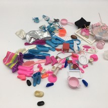 Lot of Barbie Mattel and Misc dolls accessories &amp; shoes - £14.65 GBP