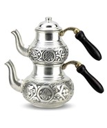Copper TeaPot Handmade tea pot Turkish kettle traditional Teakettle Arab... - $134.42 CAD