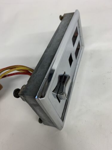 1968-71 Thunderbird 4 DOOR Front Right Passenger Door Switch Bezel Chrome Item image 7